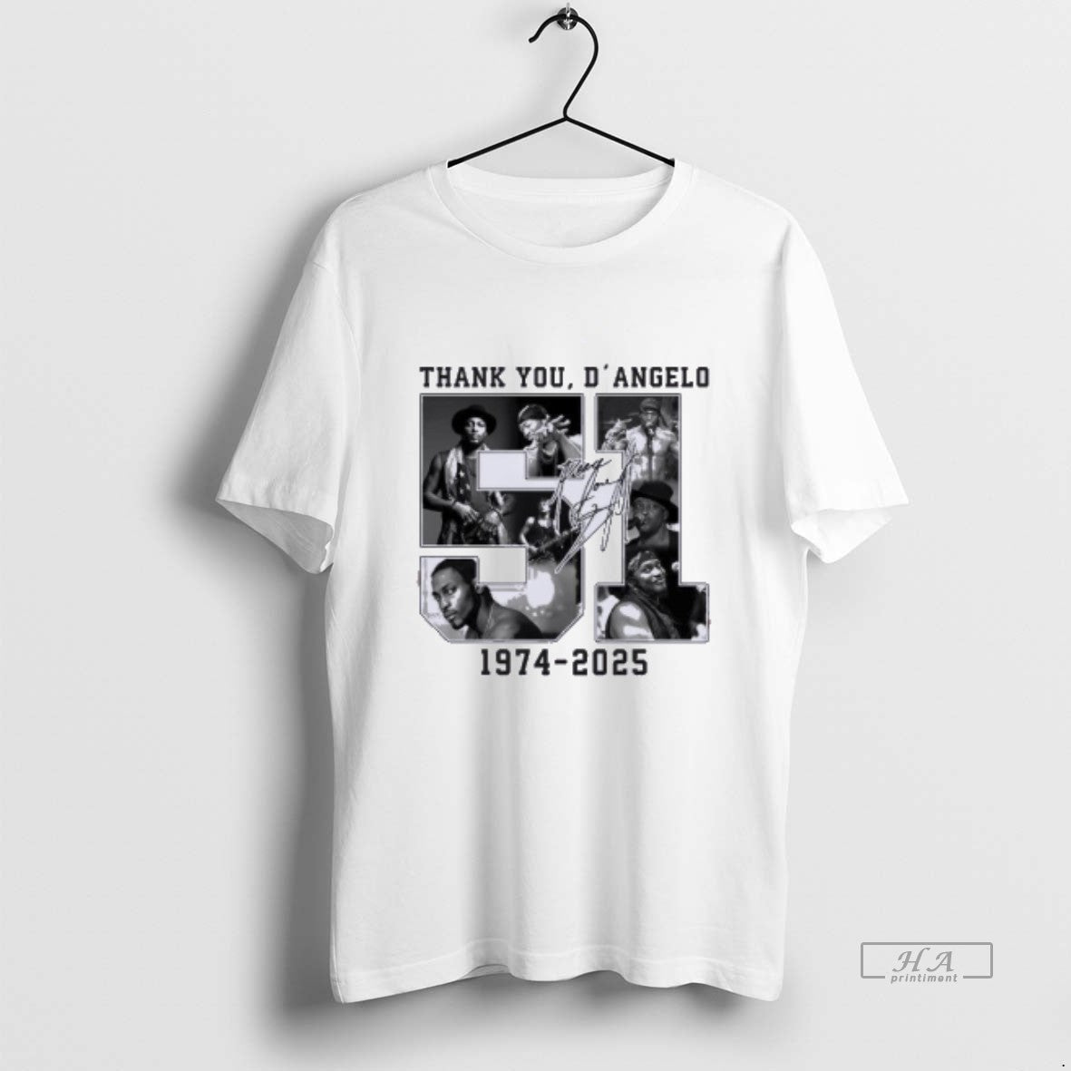 Official Thank You Dangelo 1974 2025