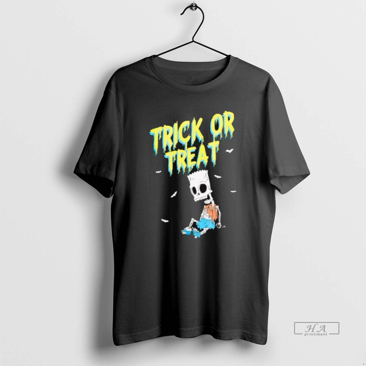 Official The Simpsons Trick Or Treat Skeleton Halloween