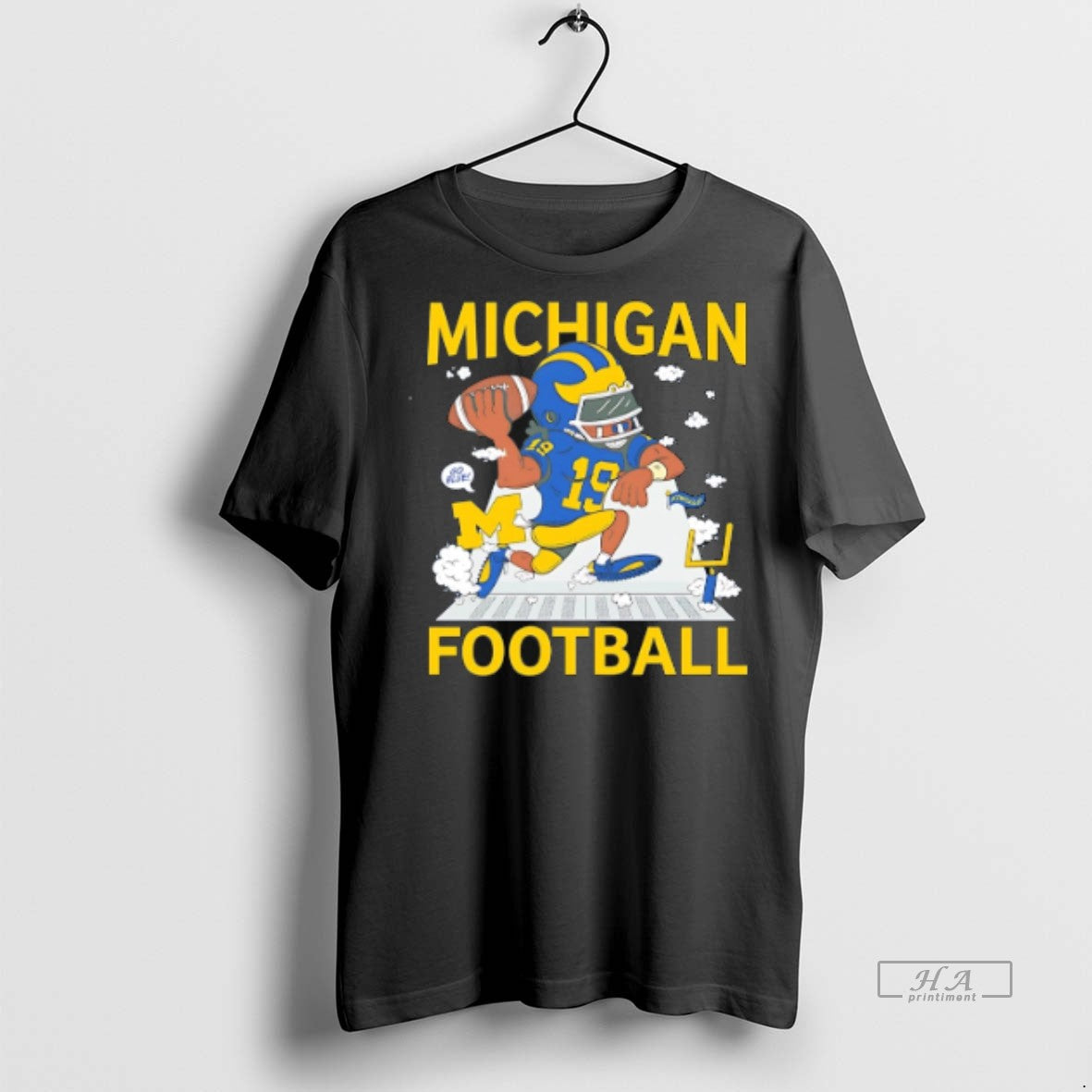 Official Trendy Bryce Underwood Michigan Wolverines Caricature Tee Sweater