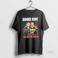 Official Trendy Burger King X Grinch And Jack Skellington Happy Hallothankmas You Cant Sit With