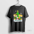 Official Trendy Green Bay Packers X The Peanuts Merry Christmas