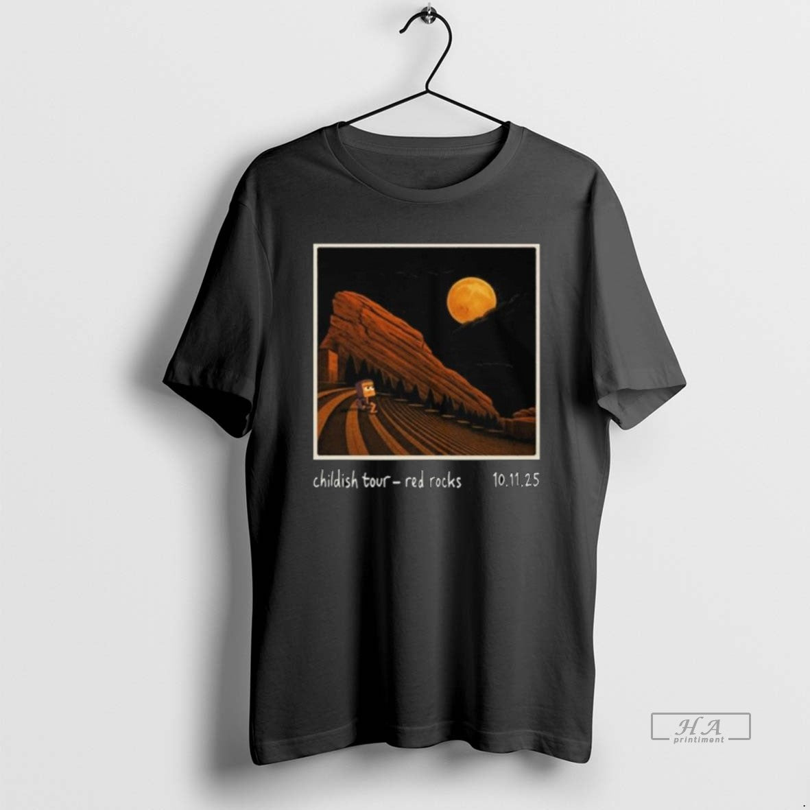 Official Trendy Lane 8 Childish Tour Morrison Colorado Red Rocks Oct 11 2025 Long Sleve