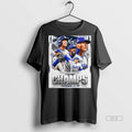 Official Trendy Los Angeles Dodgers Mlb 2025 National League Champs Postseason Back To The World