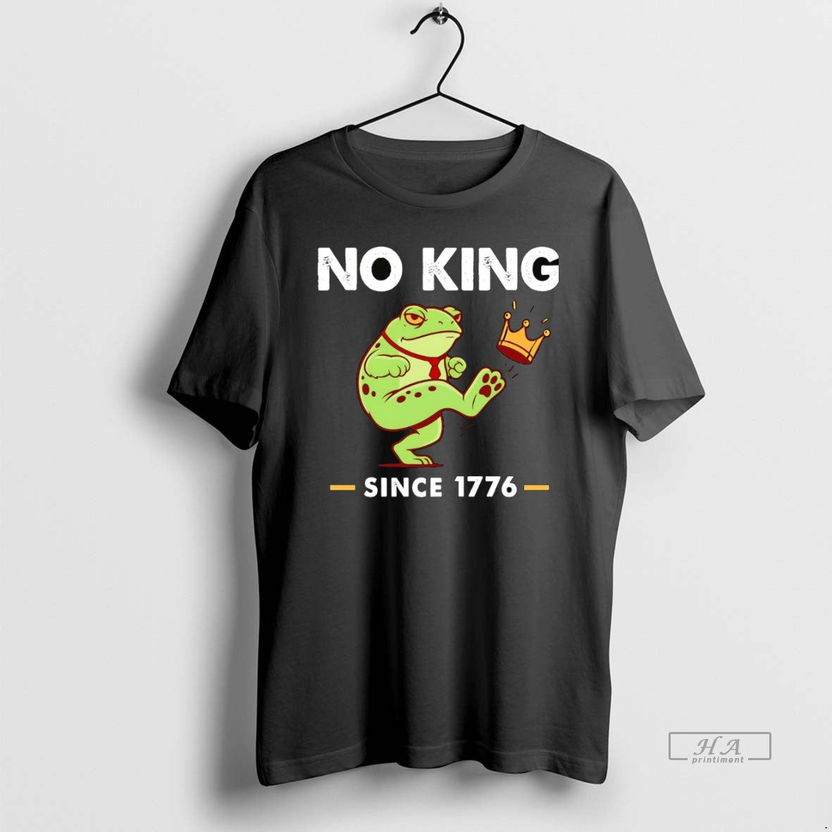 Official Trendy Portland Frog No King Since 1776
