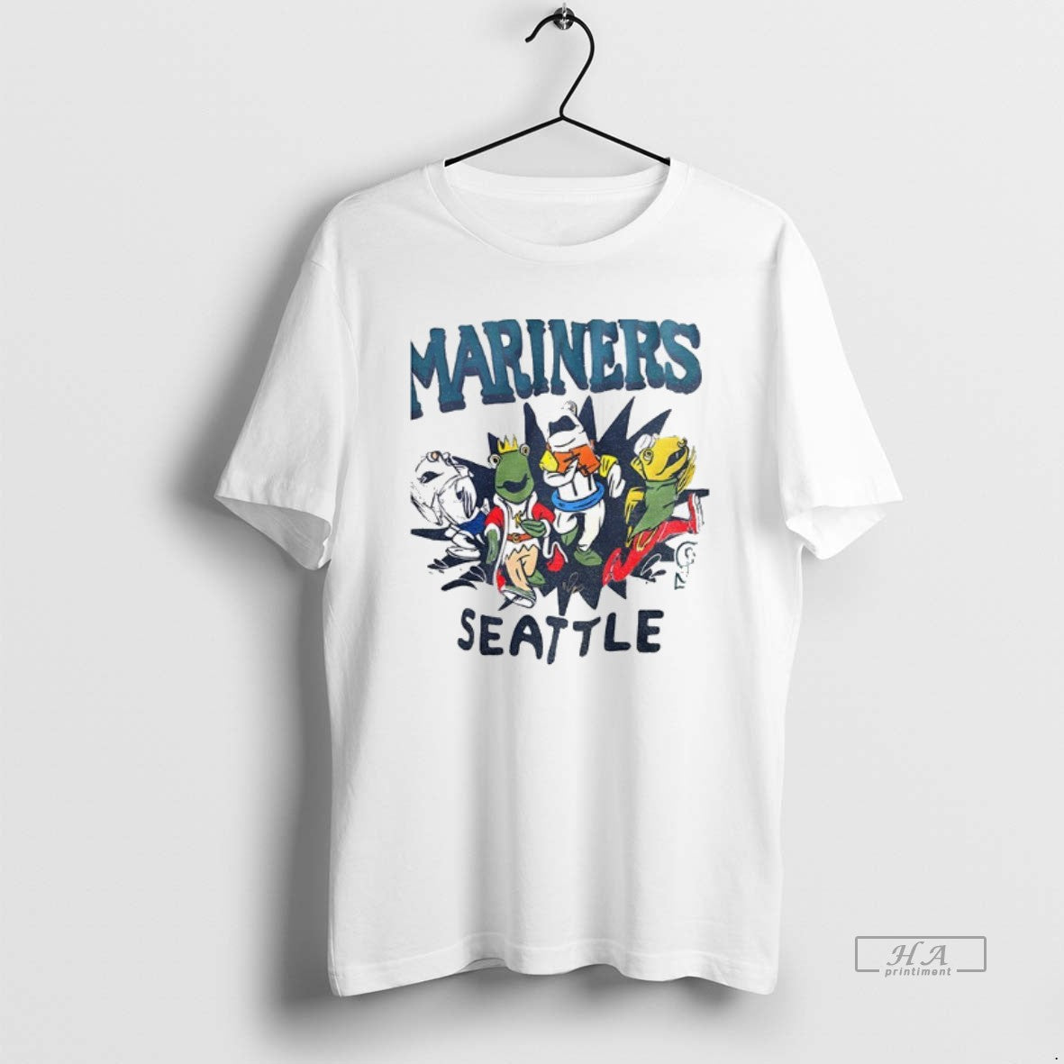Official Trendy Salmon Run Mariners Seattle New Mascots