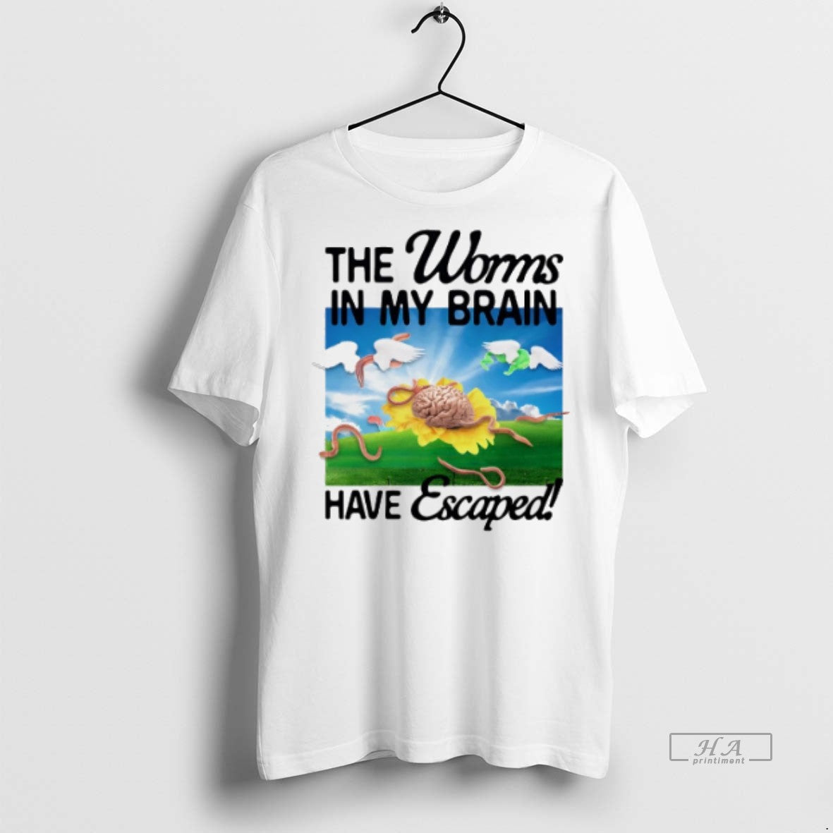 Official Trendy The Worms In My Brain Have Escaped Tee Sweater