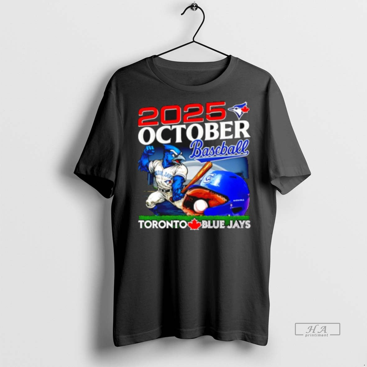 Official Trendy Toronto Blue Jays Baseball 2025 October Mascot Tee Sweater