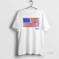 Official Trendy We Will Not Break Trump Nation Proclamation Signature Flag