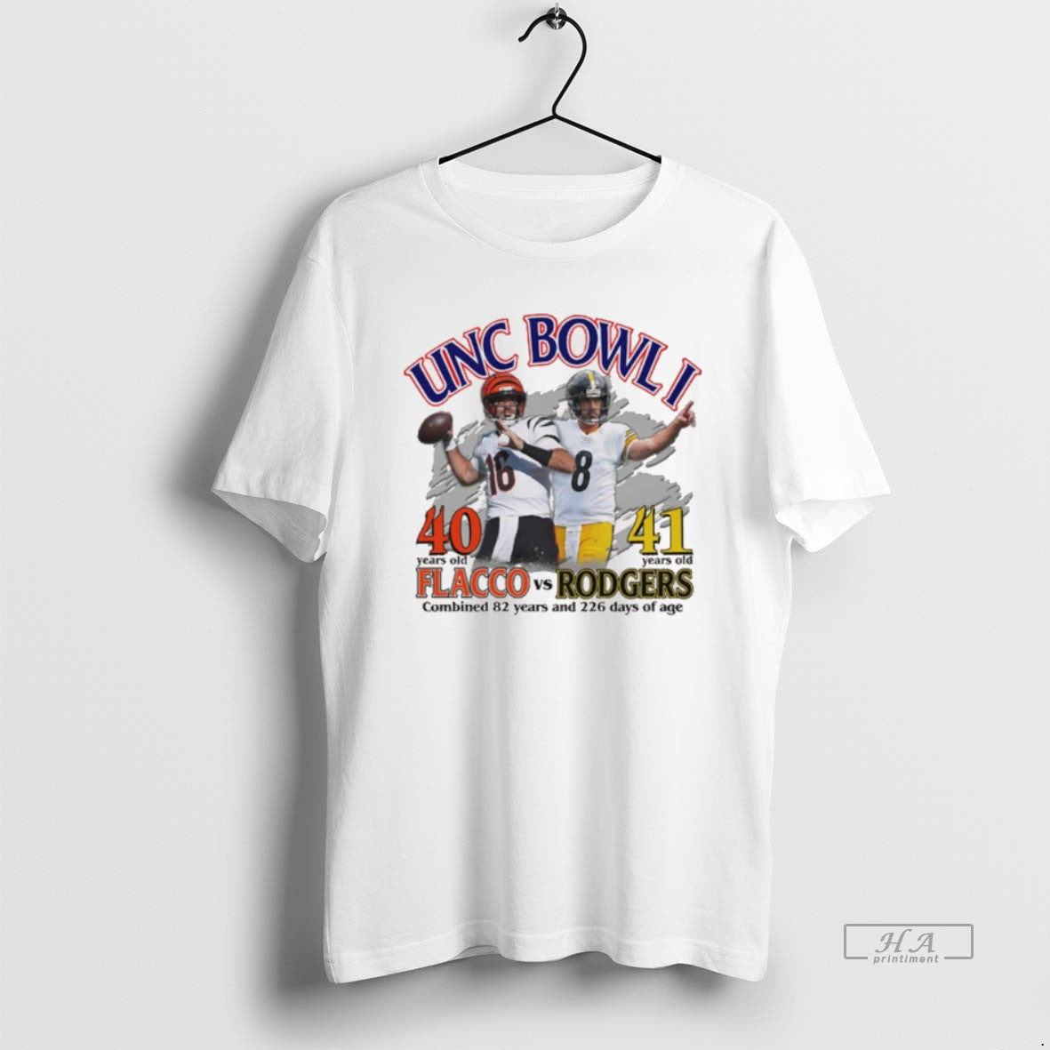 Official Unc Bowl I Flacco Vs Rodgers Combined 82 Years And 226 Days Of Age