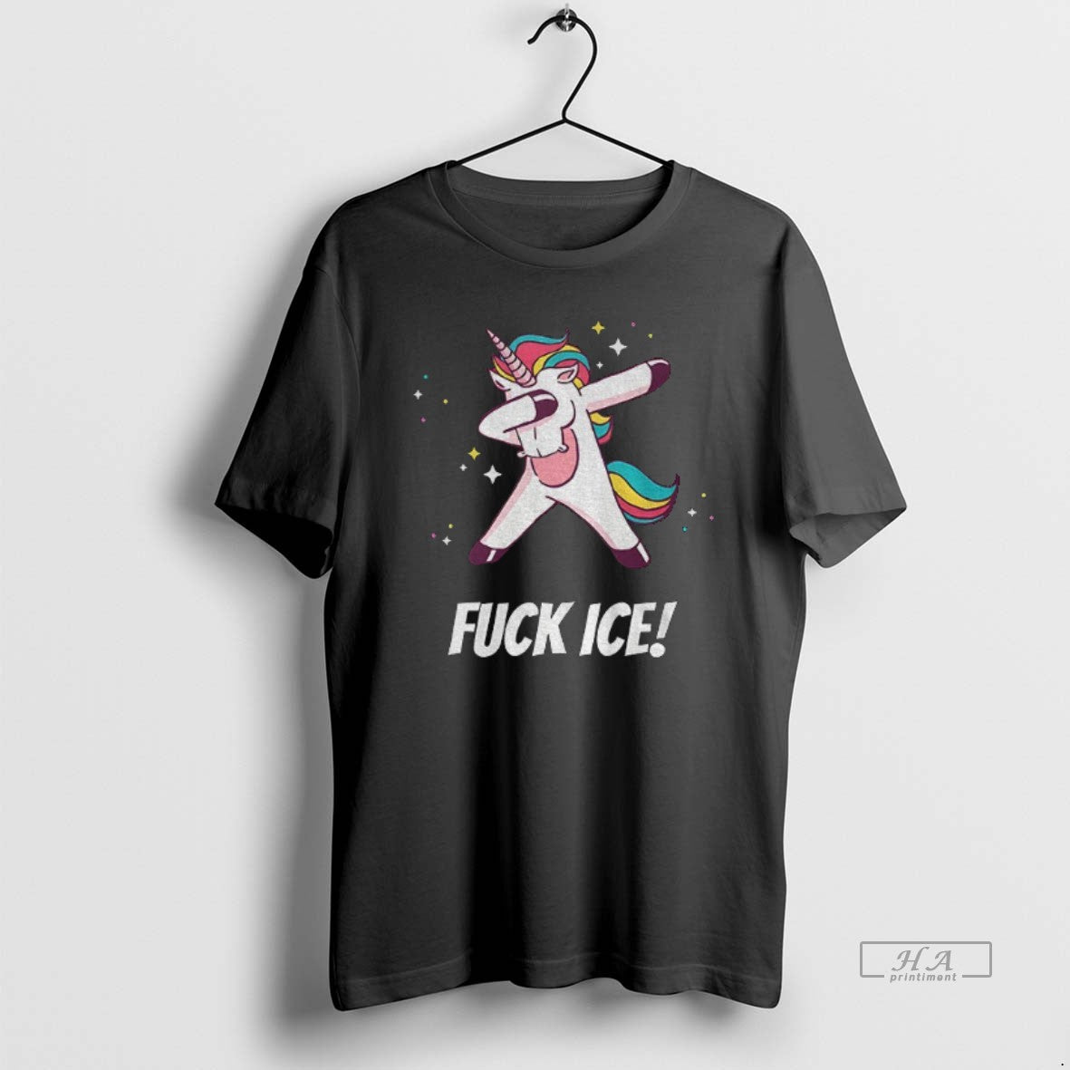 Official Unicorn Dabbing Fuck Ice