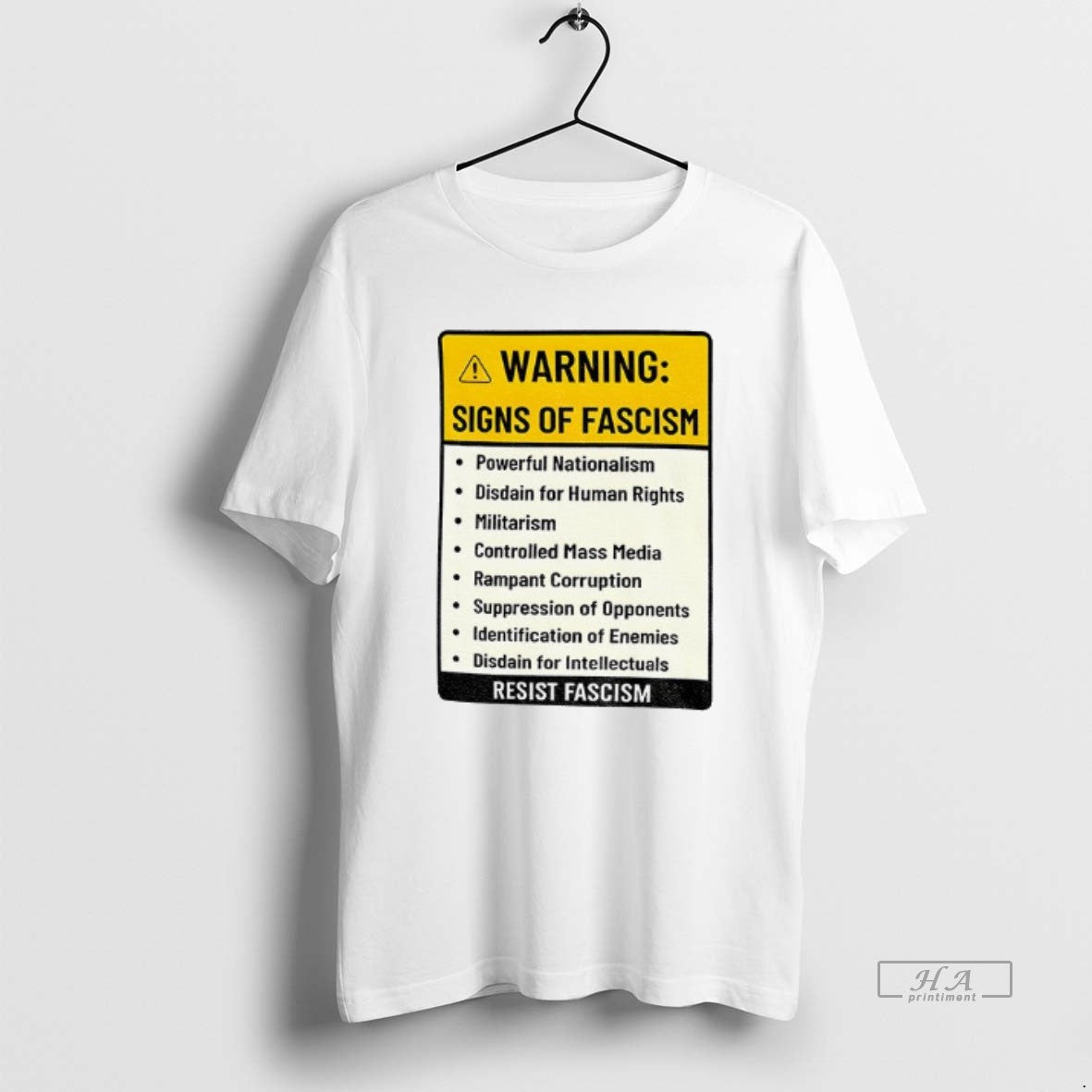 Official Warning Signs Of Fascism Resist Fascism Anti Trump