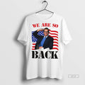 Official We Are So Back Usa Shirt