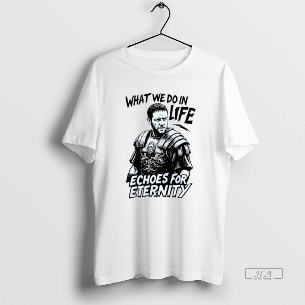 Official What We Do In Life Echoes In Eternity Mens White Tee