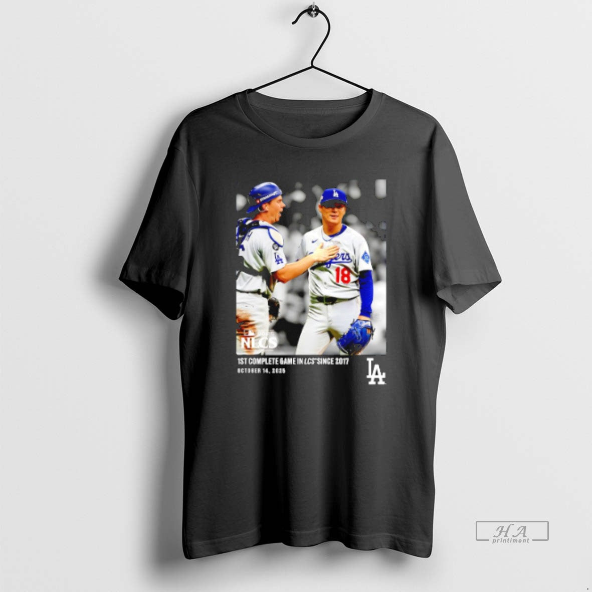 Official Yoshinobu Yamamoto Los Angeles Dodgers 2025 Nlcs 1st Complete Game In Lcs