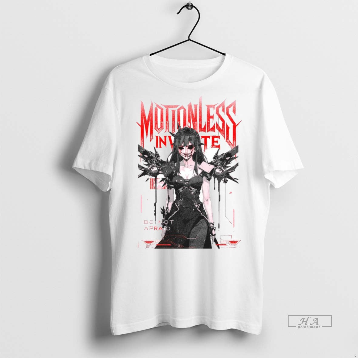 Official Motionless In White Be Not Afraid Shirt