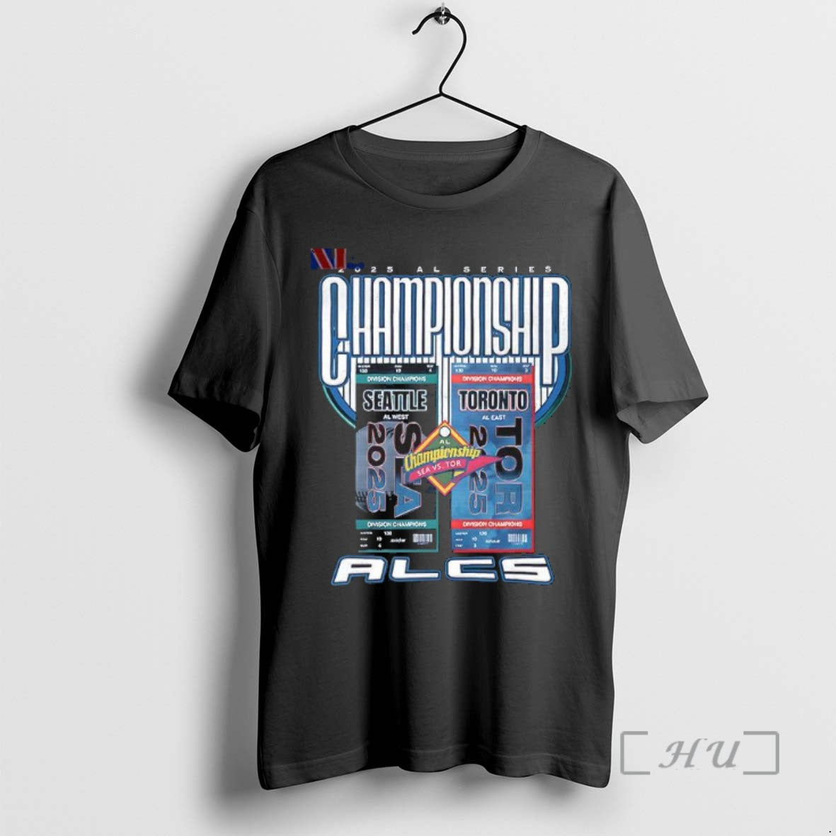 Officials 2025 Alcs Matchup Seattle Mariners Vs Toronto Blue Jays Tee Sweater