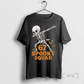 Officials 67 Spooky Squad 6 7 Numbers Six Seven Kids Skeleton T Shirt Sweater