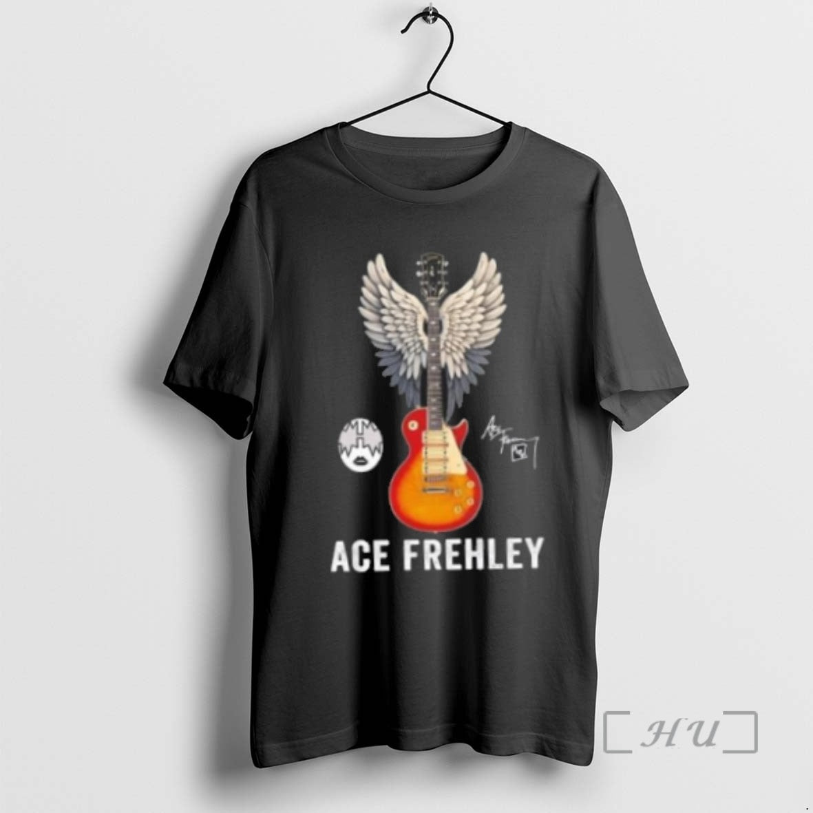 Officials Ace Frehley Guitar Wings Signature 2025 Shirts Sweater