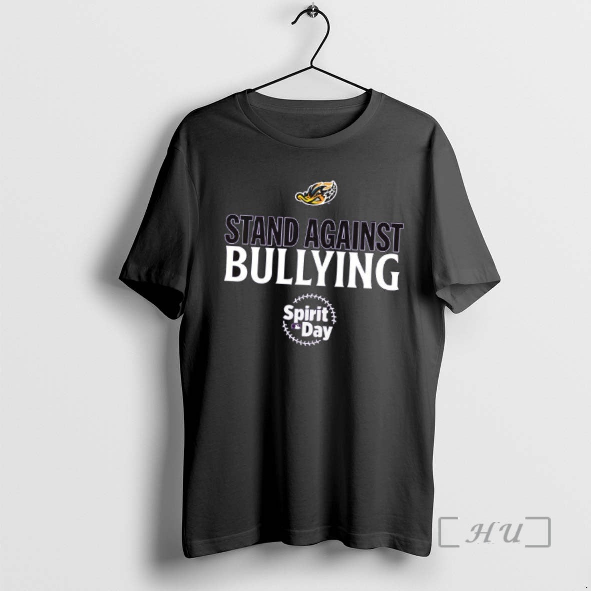 Officials Akron Rubberducks Stand Against Bullying 2025 Mlb Spirit Day Shirts Sweater