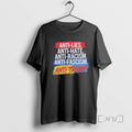 Officials Anti Hate Lies Racism Fascism Resist Protest Trump 2025 Shirts Sweater