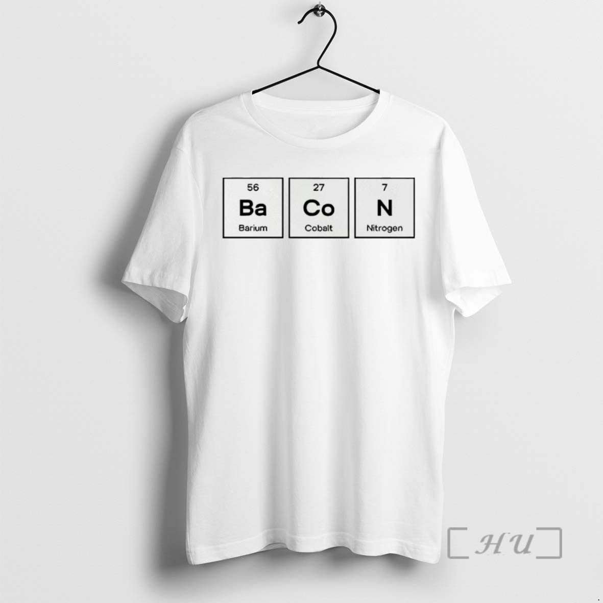 Officials Barium Cobalt Nitrogen Periodic Table Elements Chemistry Tee Shirt Sweater