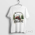 Officials Believe North Pole Train Christmas Festive T Shirt Sweater