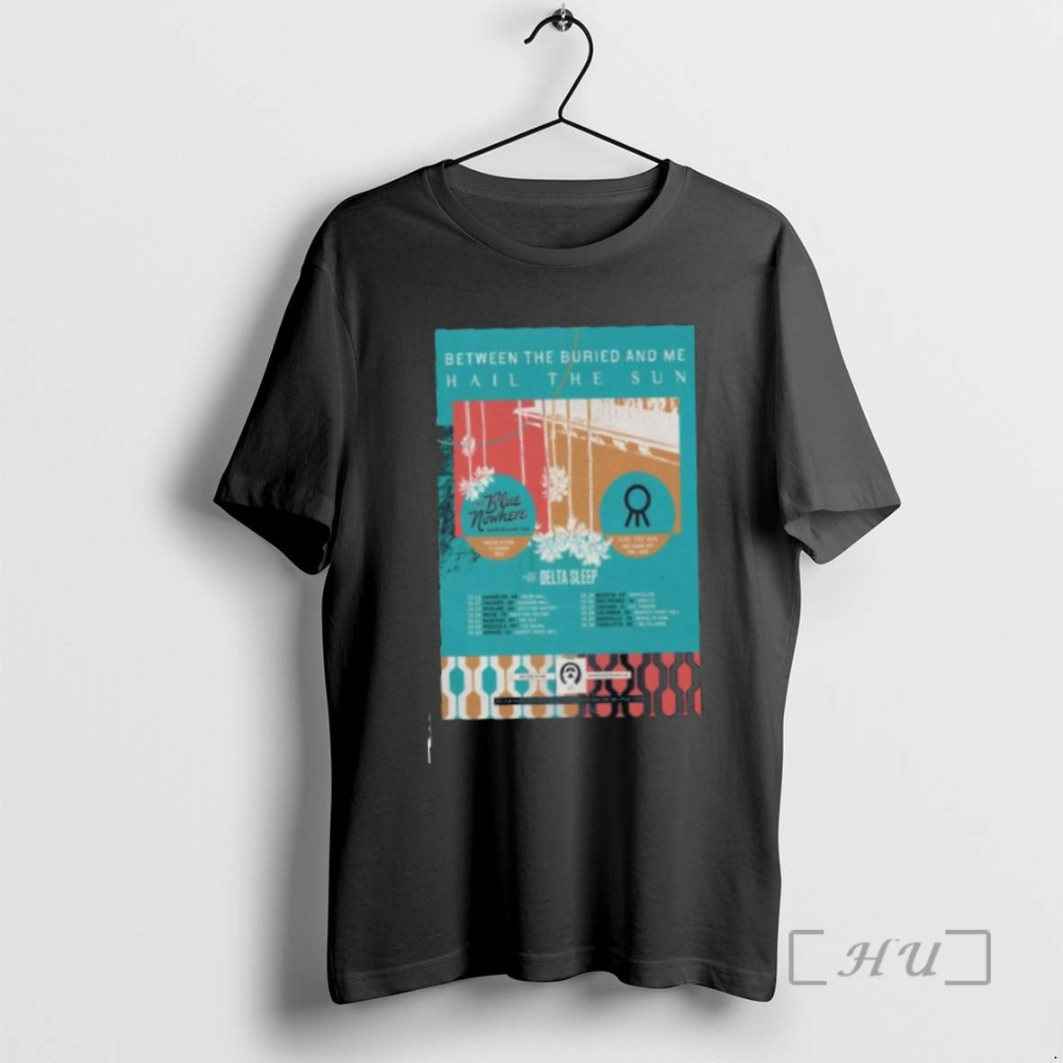 Officials Between The Buried And Me The Blue Nowhere Album Release Tour 2025 Shirts Sweater