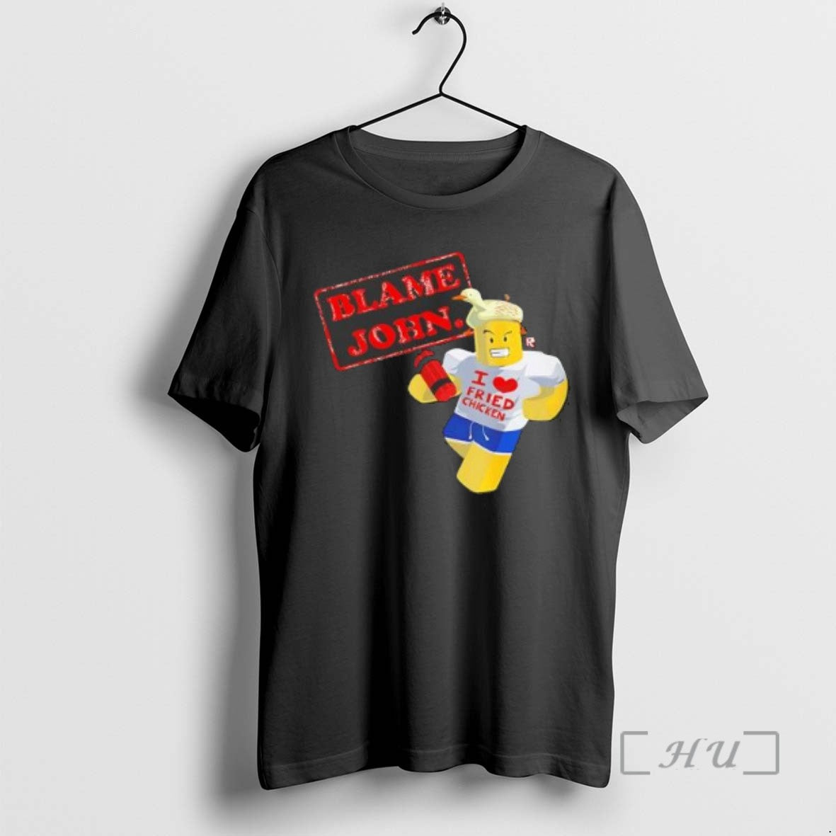 Officials Blame John Lego Wearing I Love Fried Chicken T Shirt Sweater