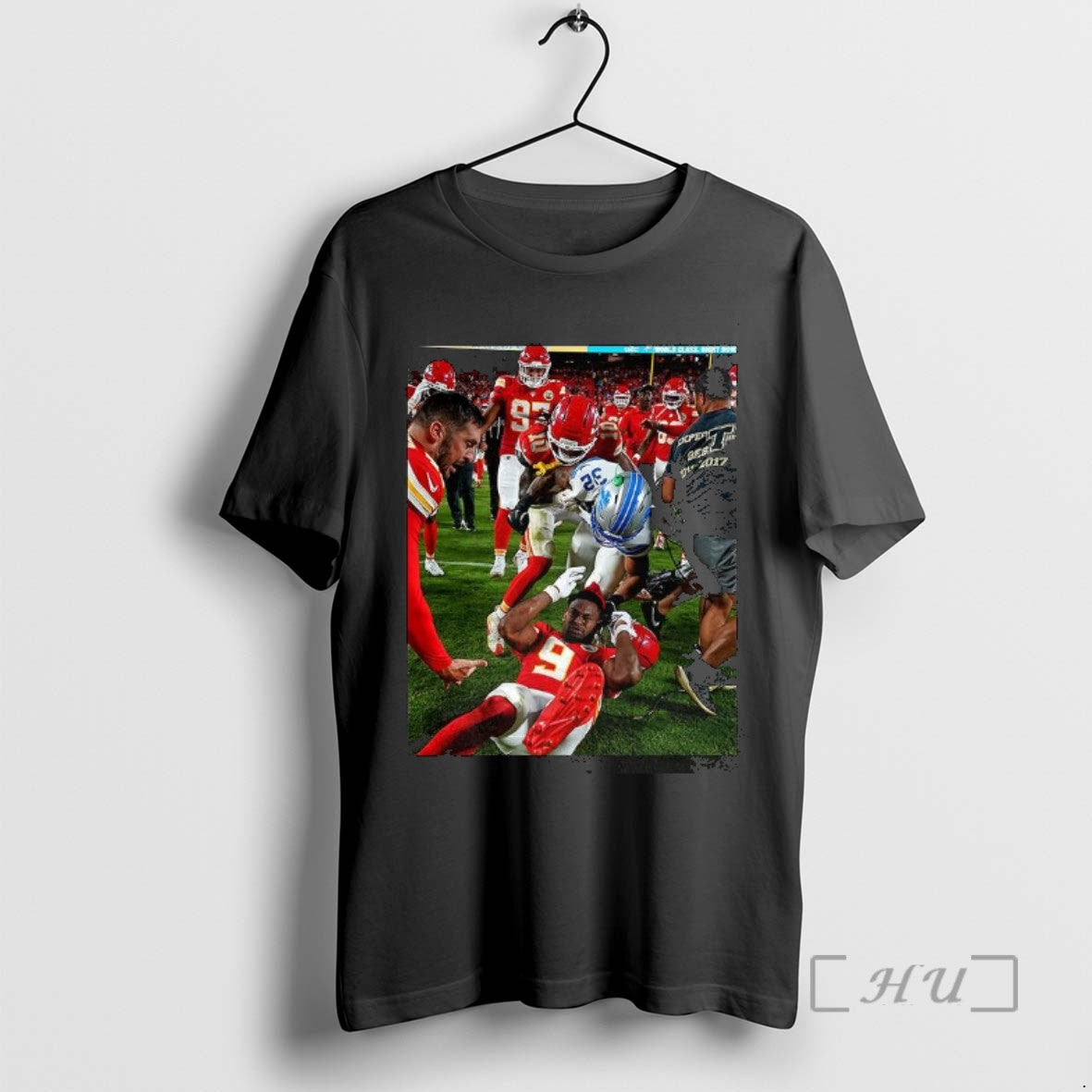 Officials Brian Branch Sparks Post Game Fight Kansas City Chiefs Defeated The Detroit Lions Tee