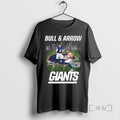Officials Bull Arrow New York Giants Signatures Skyline 2025 Long Sleve Shirts Sweater