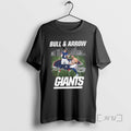 Officials Bull Arrow New York Giants Signatures Skyline 2025 Shirts Sweater