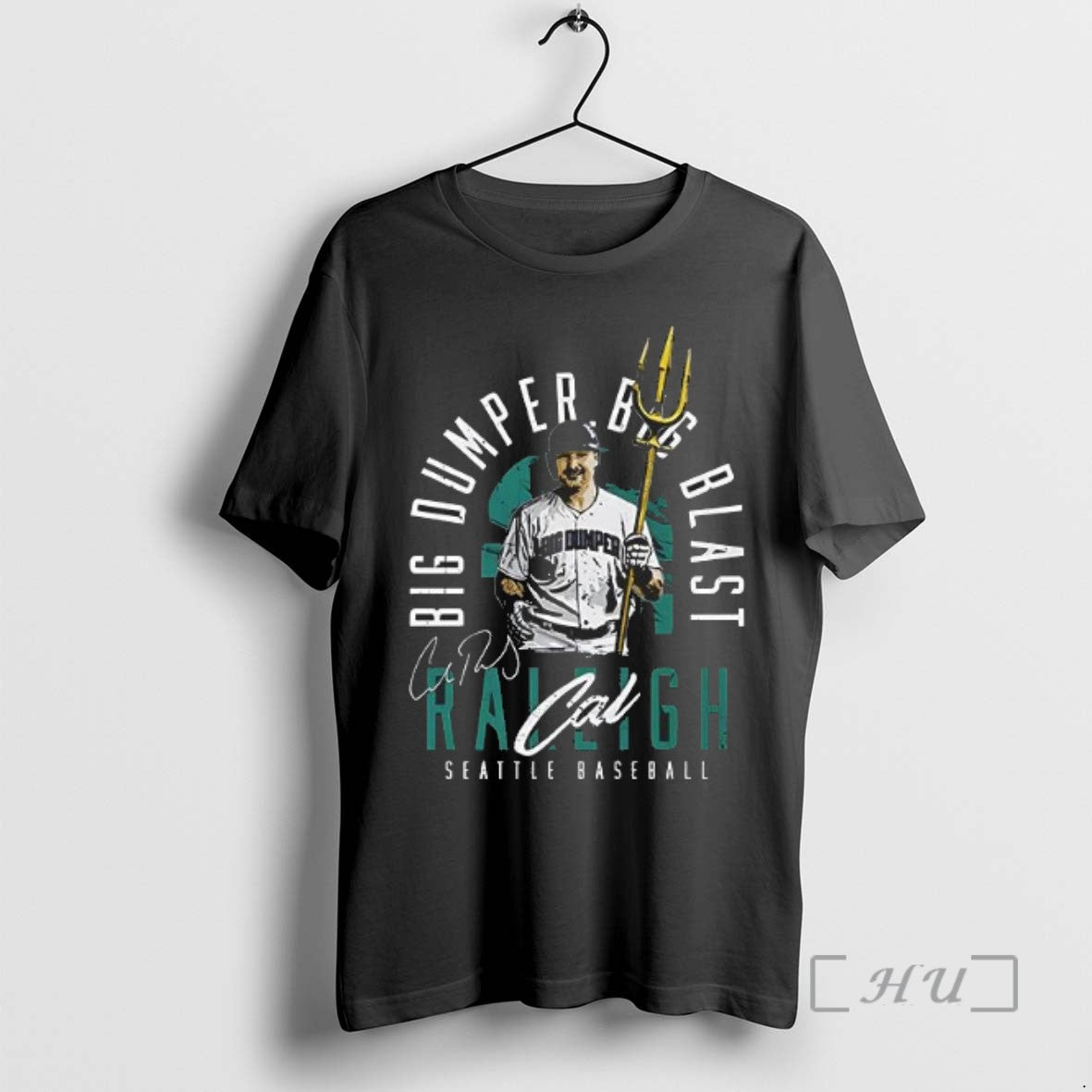 Officials Cal Raleigh Seattle Big Dumper Big Blast Signature Retro Shirts Sweater