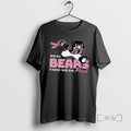 Officials Caleb Williams Real Bears Fans Wear Pink Long Sleve Shirts Sweater