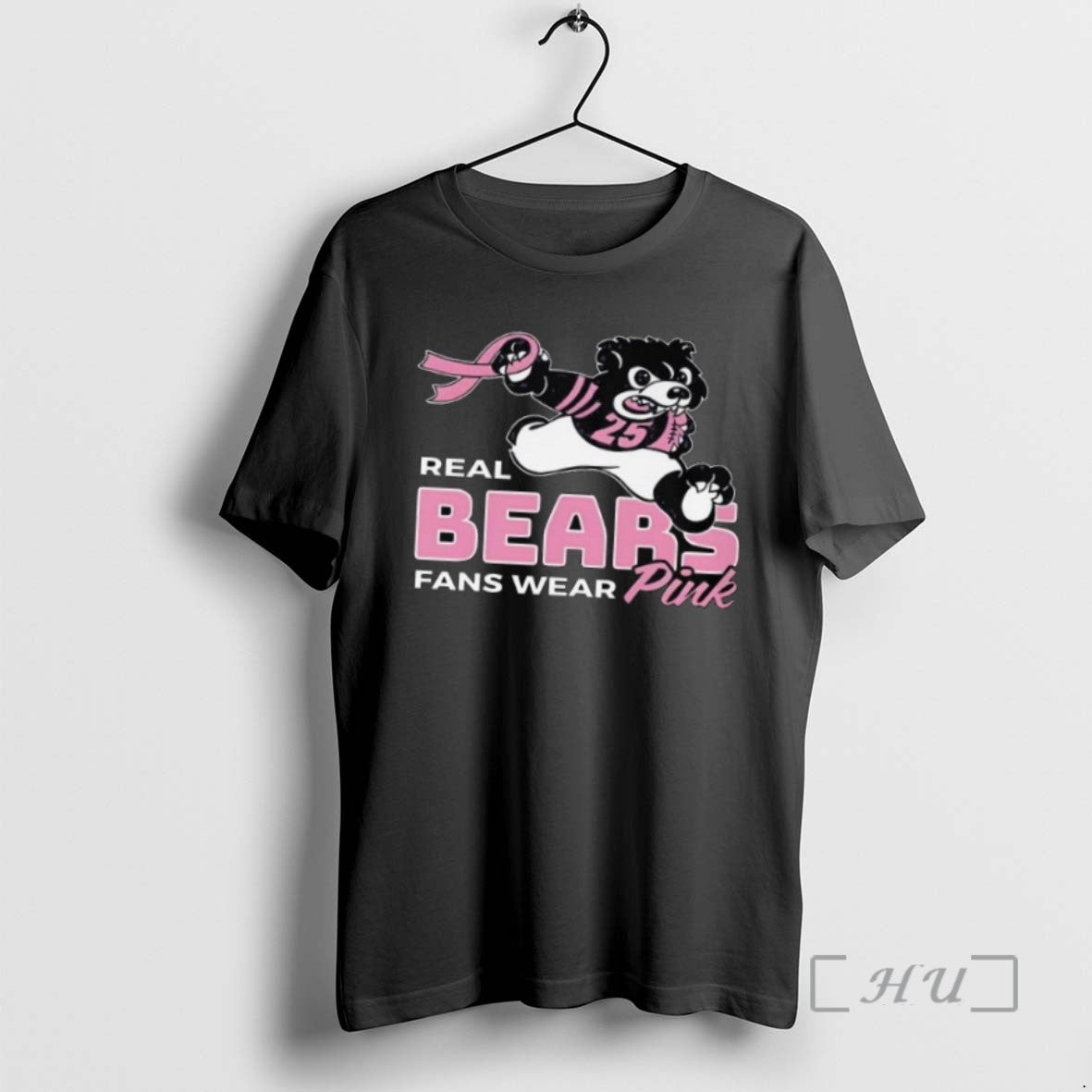 Officials Caleb Williams Real Bears Fans Wear Pink Long Sleve Shirts Sweater