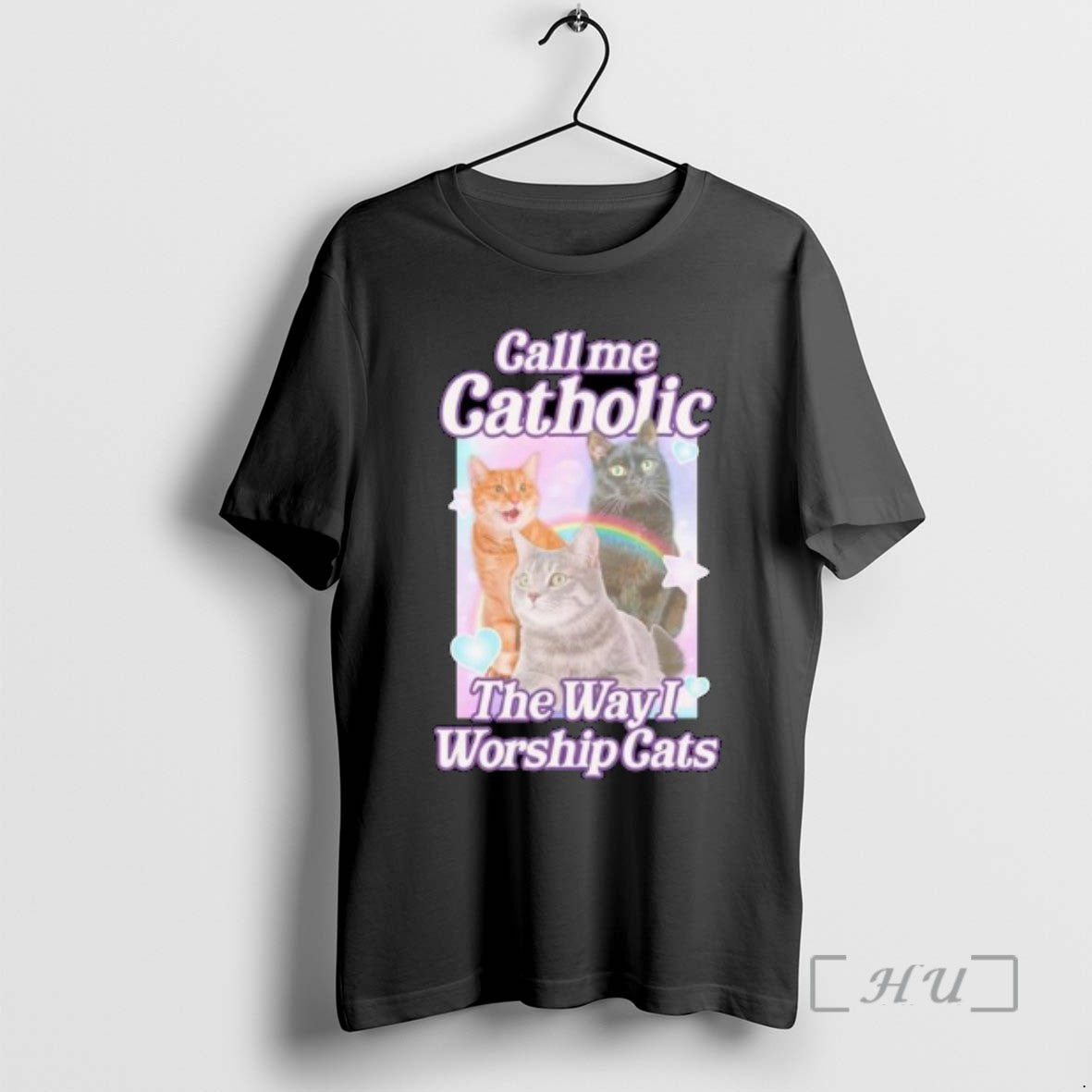 Officials Call Me Catholic The Way I Worship Cats Ornaments T Shirt Sweater