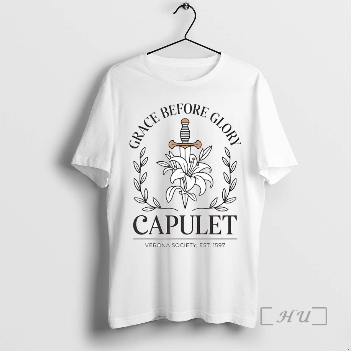 Officials Capulet Grace Before Glory Shakespeare Verona Society Est 1597 Shirts Sweater