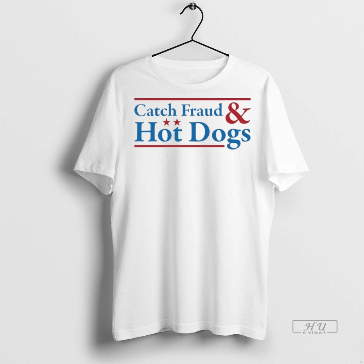 Officials Catch Fraud And Hot Dogs Logo T Shirt Sweater