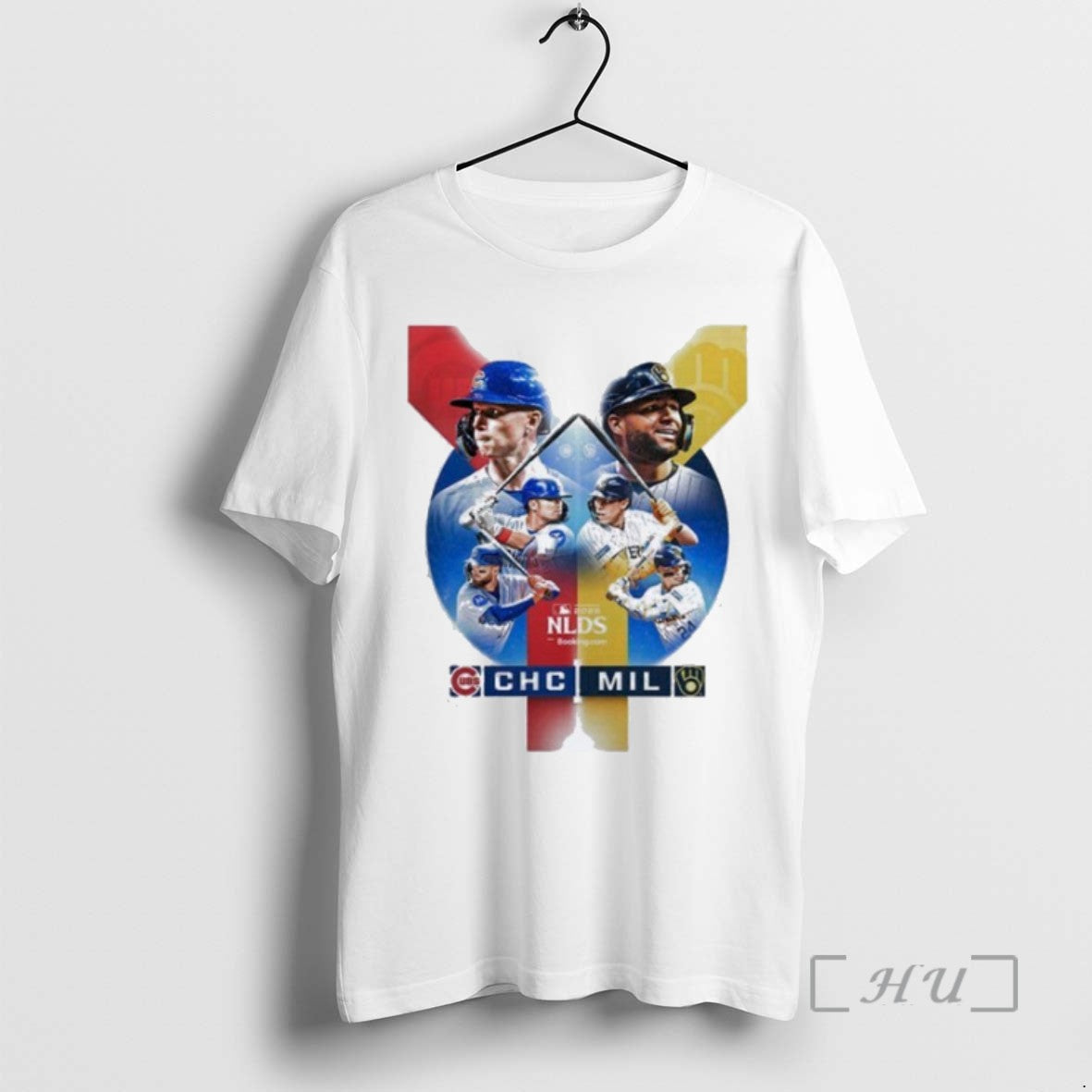 Officials Chicago Cubs Vs Milwaukee Brewers Nlds 2025 Mlb Postseason Tee Sweater