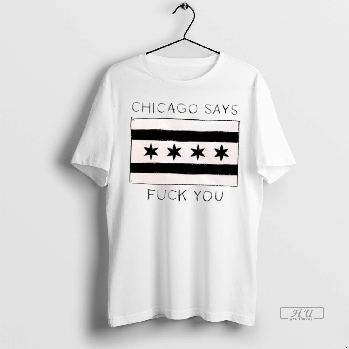 Officials Chicago Flag Chicago Says Fuck You