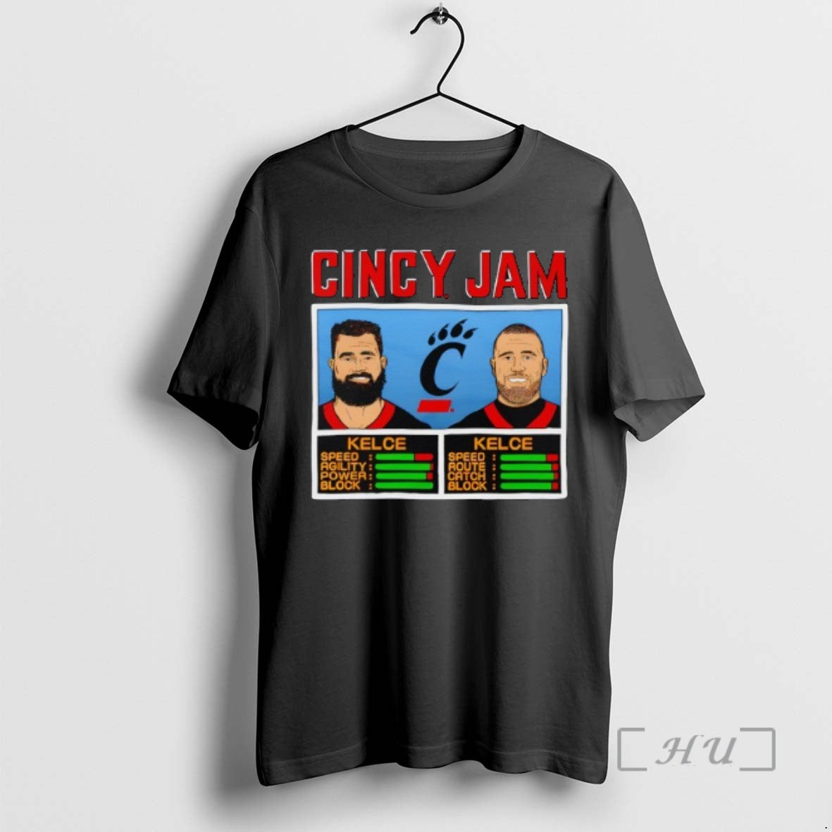 Officials Cincinnati Bearcats Cincy Jam Jason Kelce And Travis Kelce Tee Sweater
