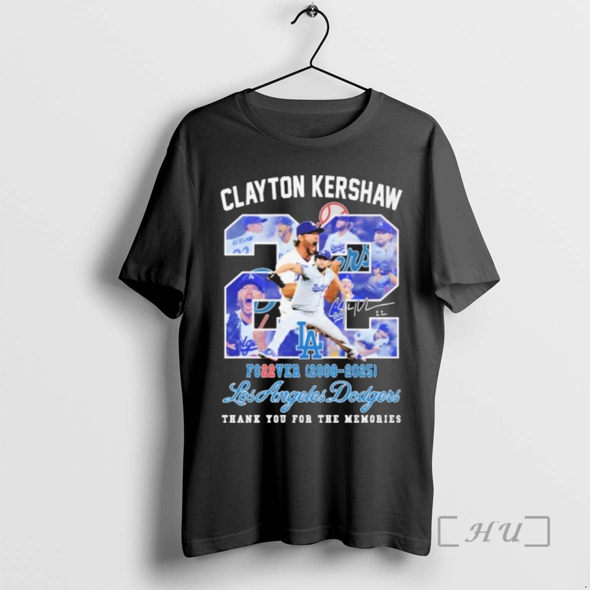 Officials Clayton Kersaw 22 Fo22ver Los Angeles Dodgers Thank You For The Memories