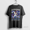 Officials Clayton Kershaw Cover 2008 2025 Los Angeles Dodgers Thank You For The Memories Signature