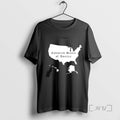 Officials Colonized States Of America Map Tee Sweater