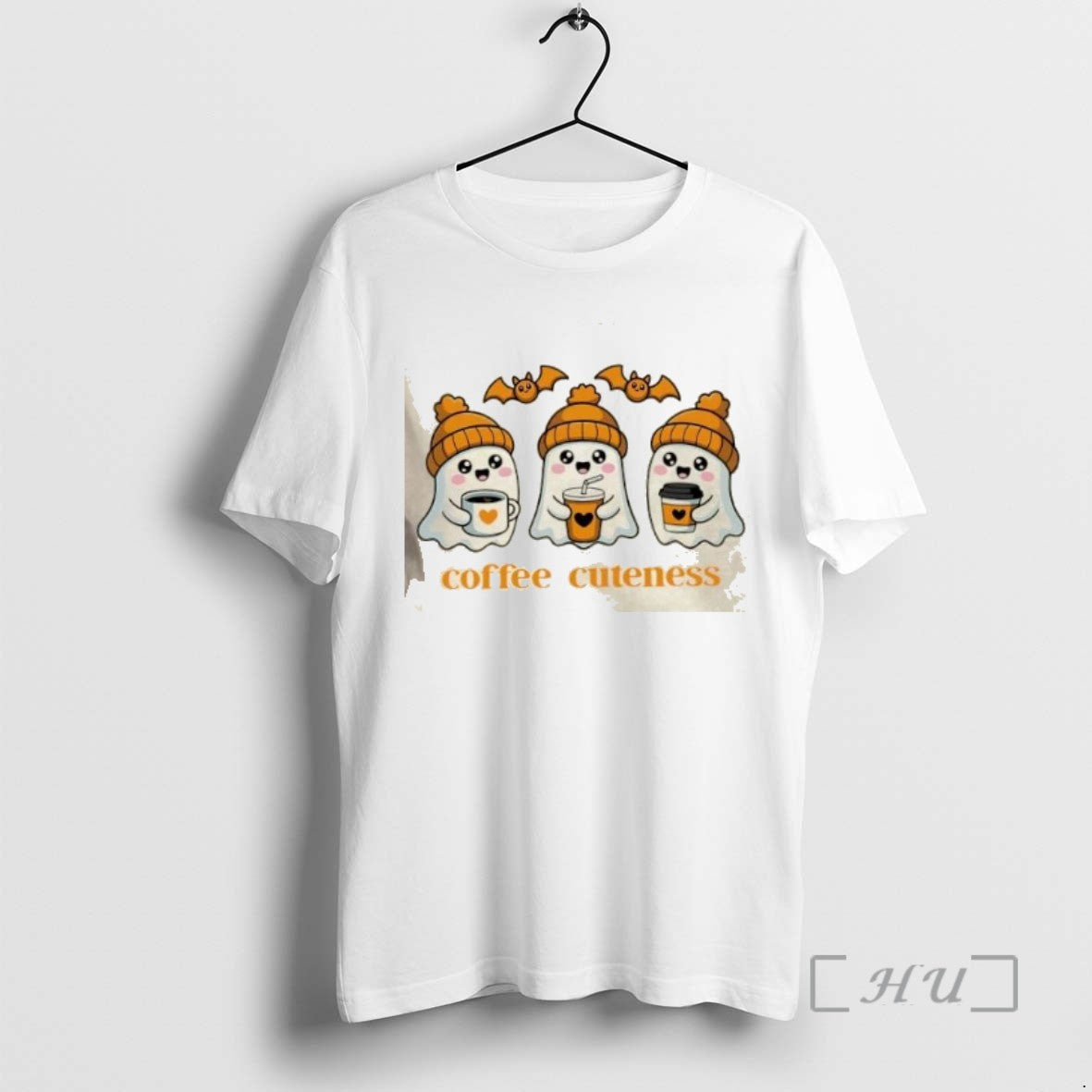 Officials Cute Ghosts Spooky Coffee Cuteness Halloween Shirts Sweater