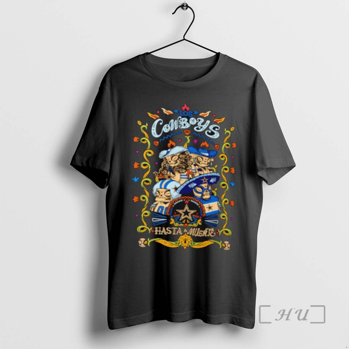 Officials Dallas Cowboys Hasta La Muerte Graphic Shirts Sweater