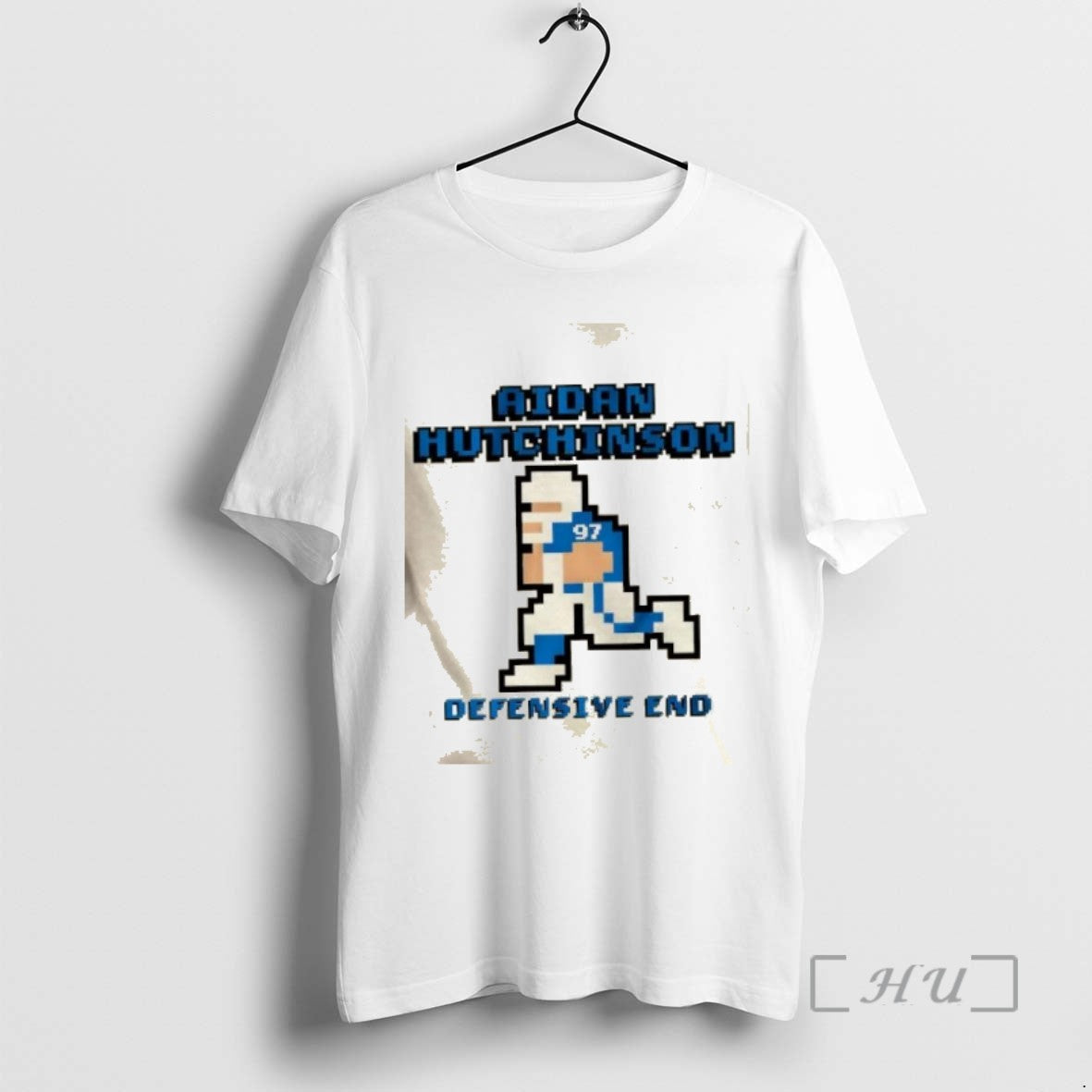 Officials Detroit Lions Aidan Hutchinson Defensive End Retro Baller T Shirt Sweater