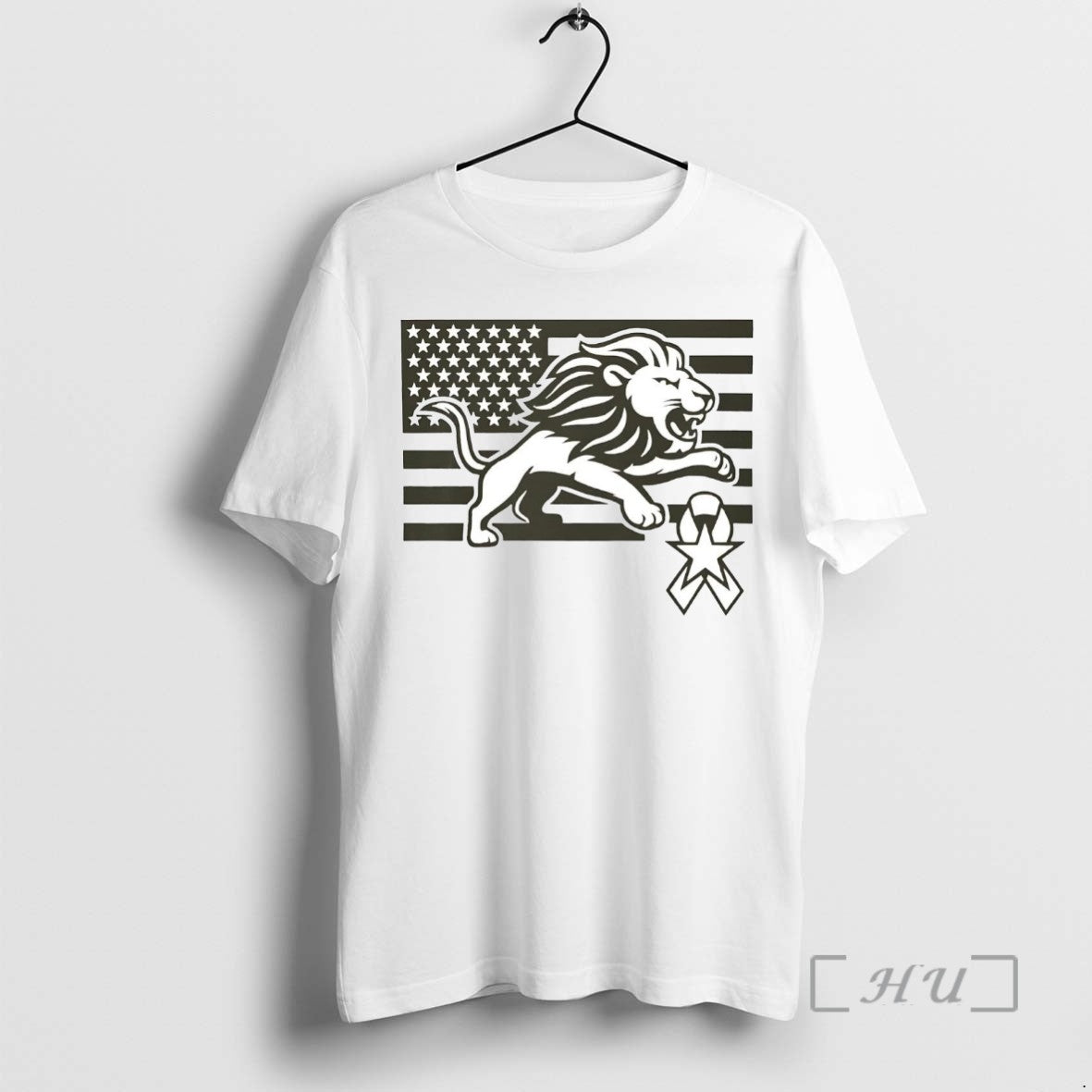 Officials Detroit Lions Military Veteran Tee Shirt Sweater