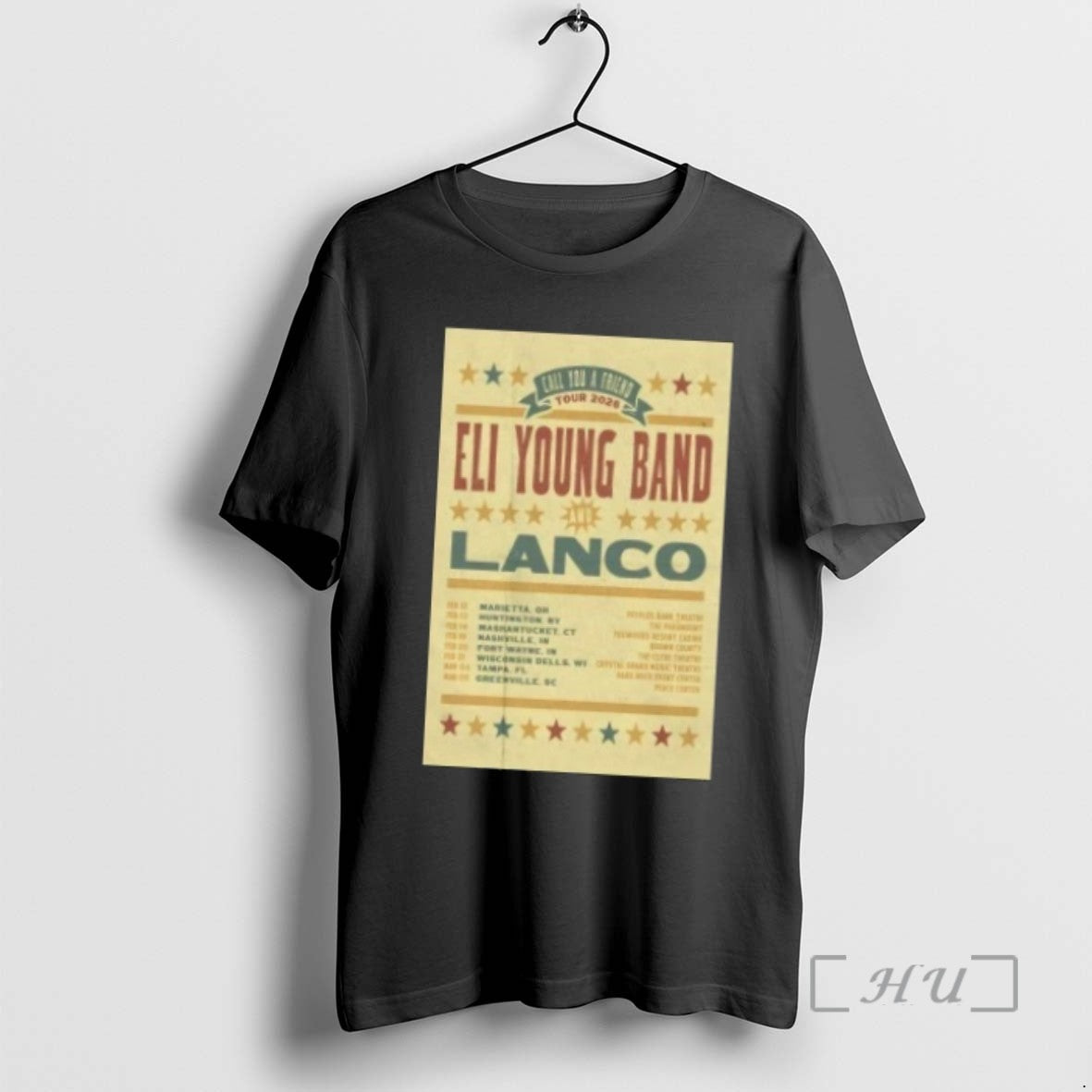 Officials Eli Young Band Call You A Friend Tour 2026 Shirts Sweater