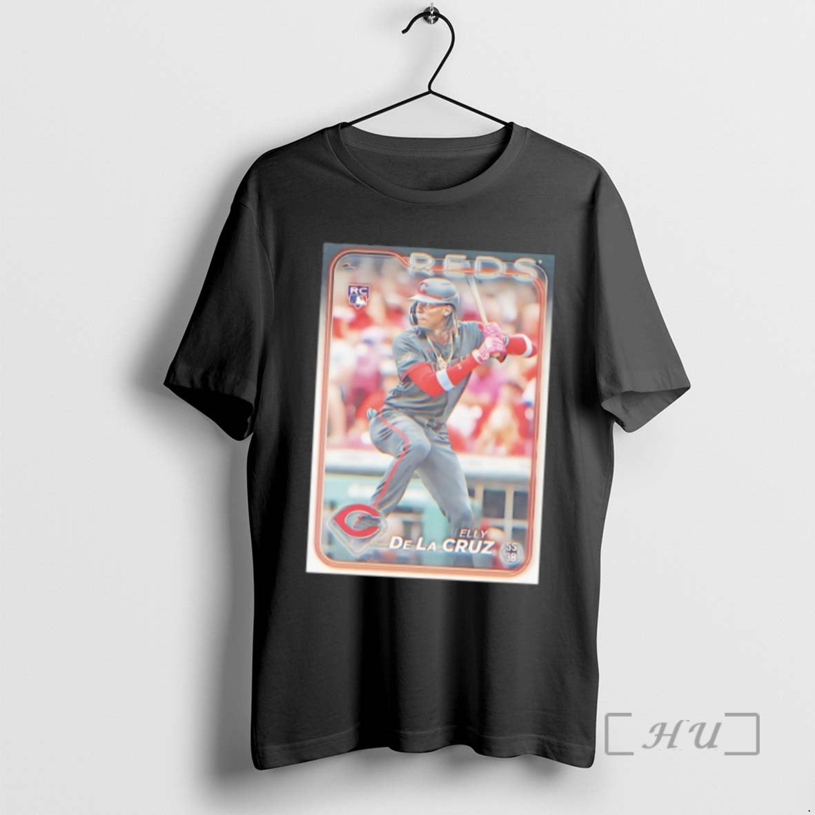 Officials Elly De La Cruz Cincinnati Reds 2024 Card Player Shirts Sweater