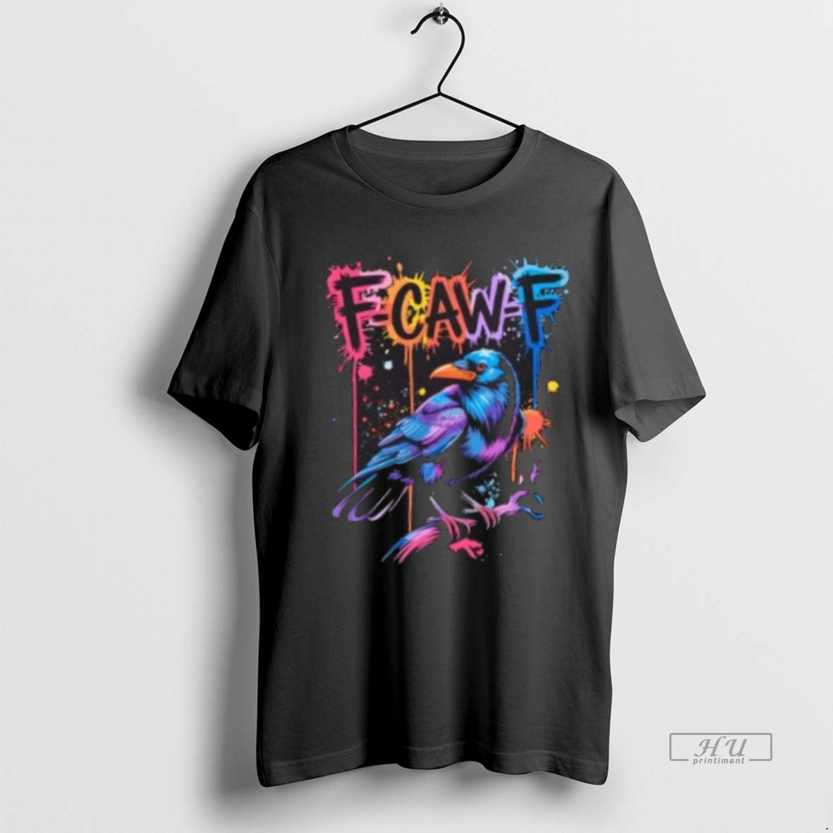 Officials F Caw F Crow Pun Gothic Dark Humor